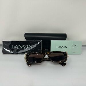 Lanvin LNV665S 239 TEXTURED BROWN GOLD 54/17/140 Donna Women's Glasses
